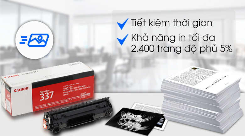 Hộp mực Cartridge Canon 337 Tại Si&ecirc;u Tốc 1