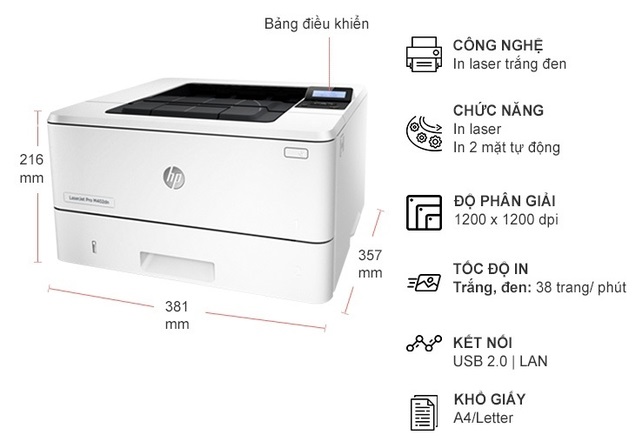 HP LaserJet Pro M402dn Sieu Toc