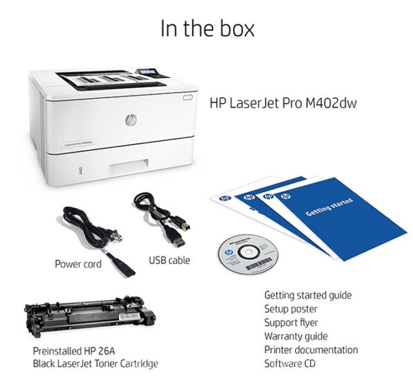 HP LaserJet Pro M402DW