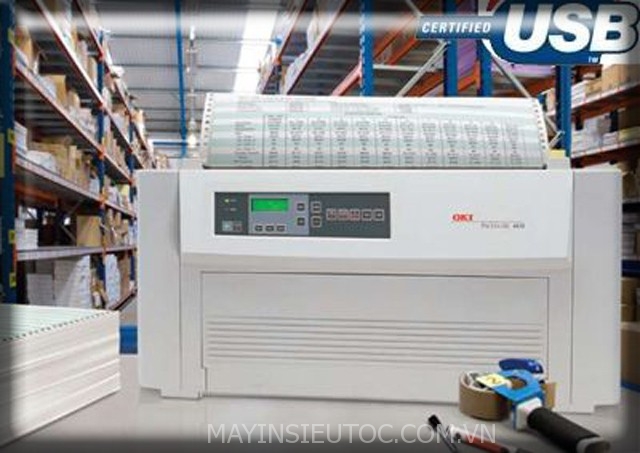 M&aacute;y in kim OKI ML-4410 tại M&aacute;y In Si&ecirc;u Tốc