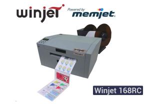 Máy in tem nhãn màu tốc độ cao Winjet 168RC