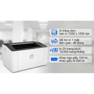 Máy in HP Laser 107a (4ZB77A)
