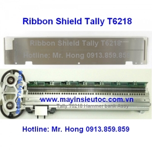 Ribbon Shield máy in Tally T6218 Ribbon Shield máy in Tally T6218